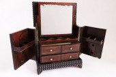 ANTIQUE ANGLO INDIAN EXOTIC WO