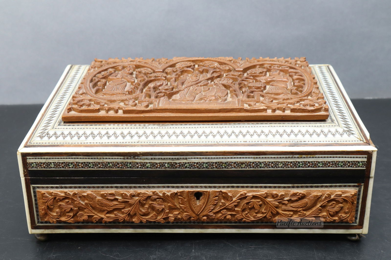 ANTIQUE ANGLO INDIAN INLAID