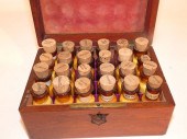 ANTIQUE APOTHECARY BOX W/MEDIC