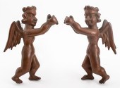 ANTIQUE ARCHITECTURAL CHERUB F