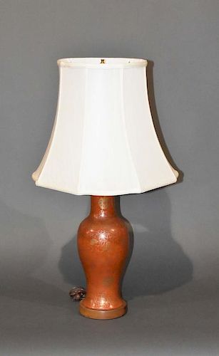 ANTIQUE ASIAN CERAMIC VASE