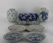 ANTIQUE ASIAN PORCELAIN GROUPI