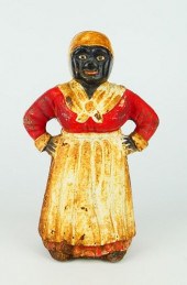 ANTIQUE AUNT JEMIMA CAST IRON