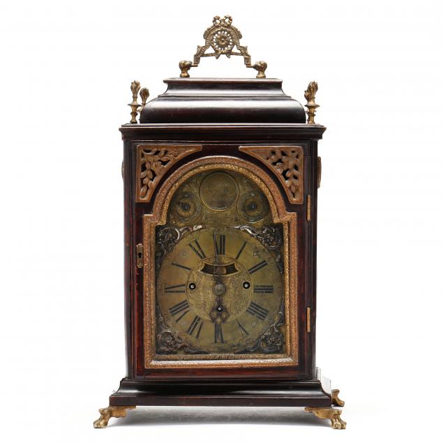 ANTIQUE AUSTRIAN BRACKET CLOCK