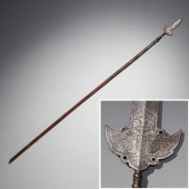 ANTIQUE AUSTRIAN POLEARM, EX P