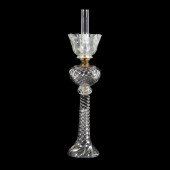 ANTIQUE BACCARAT STYLE SWIRLED