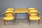 ANTIQUE BAMBOO FORM LEATHERTOP