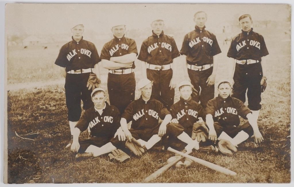ANTIQUE BASEBALL TEAM PHOTO,