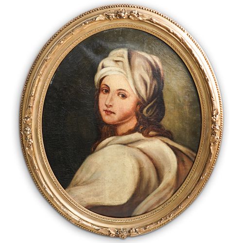 ANTIQUE BEATRICE CENCI PORTRAIT