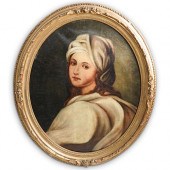 ANTIQUE BEATRICE CENCI PORTRAI