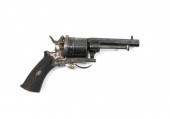 ANTIQUE BELGIAN DOUBLE ACTION