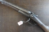ANTIQUE BELGIUM SXS SHOTGUNANT