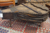 ANTIQUE BELLOWS CRAFTED INTO A