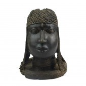 ANTIQUE BENIN BRONZE SCULPTURE