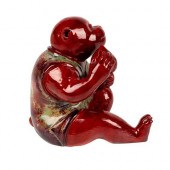 ANTIQUE BERNARD MOORE FLAMBE F