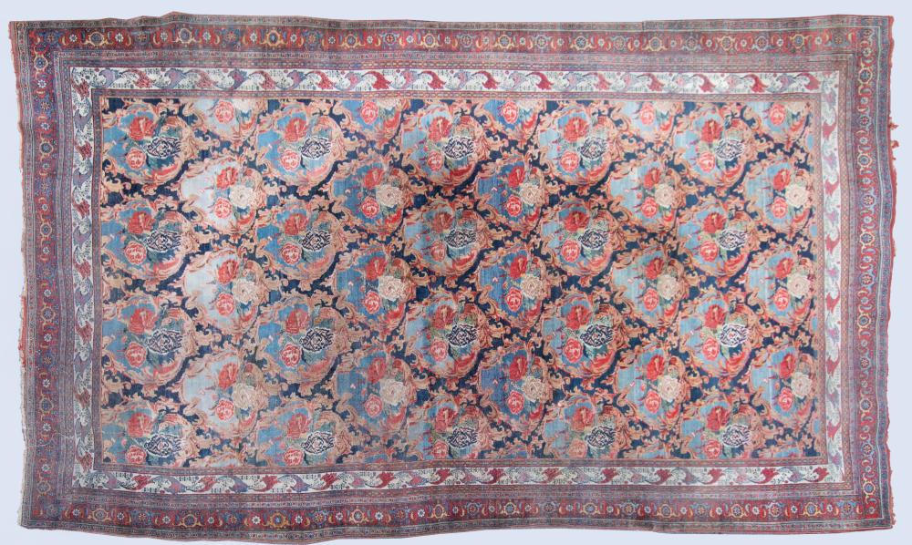 ANTIQUE BIDJAR HAND KNOTTED WOOL