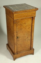 ANTIQUE BIEDERMEIER BURLWOOD M