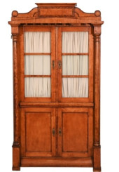 ANTIQUE BIEDERMEIER STYLE WALN