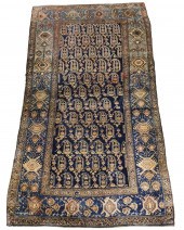 ANTIQUE BIJAR ORIENTAL RUG 6'4