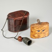 ANTIQUE BIRCHBARK SNUFF AND CH