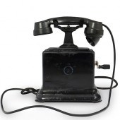 ANTIQUE BLACK ERICSSON PHONEDE