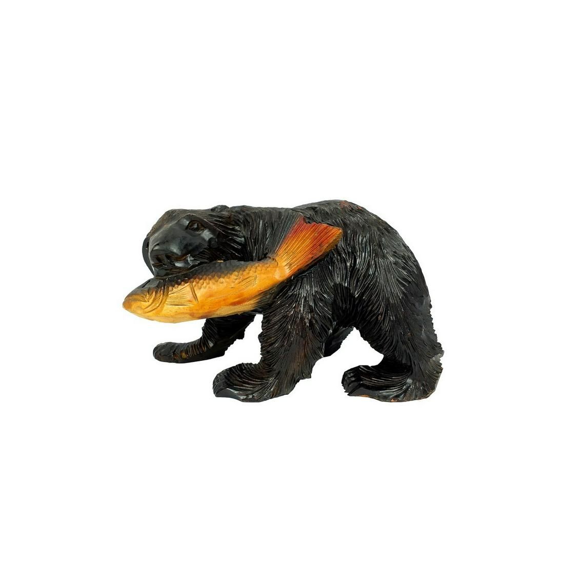 ANTIQUE BLACK FOREST BEARAntique