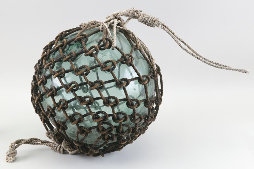 ANTIQUE BLOWN GLASS FISH FLOAT