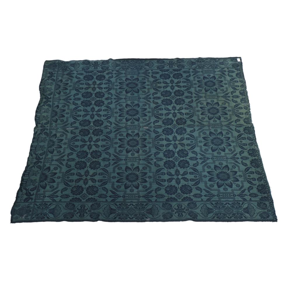 ANTIQUE BLUE DYED JACQUARD