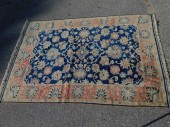 ANTIQUE BLUE MAHAL RUGSemi-ant