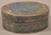 ANTIQUE BLUE PAINTED BENTWOOD