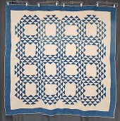 Antique Blue & White Ocean Wav