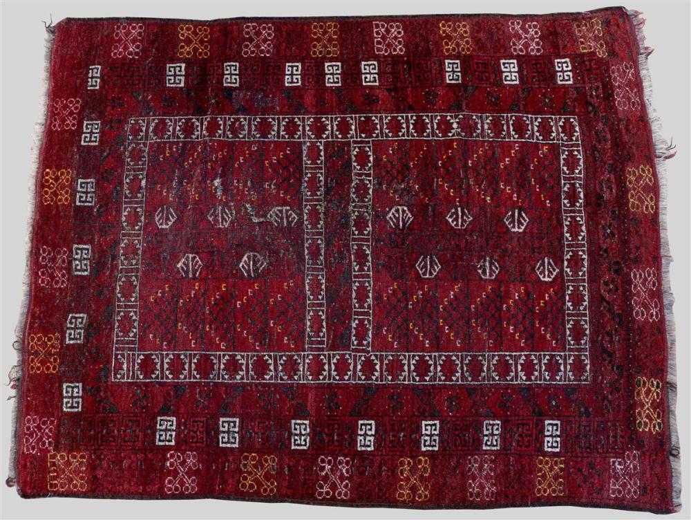 ANTIQUE BOKHARA WOOL RUGANTIQUE