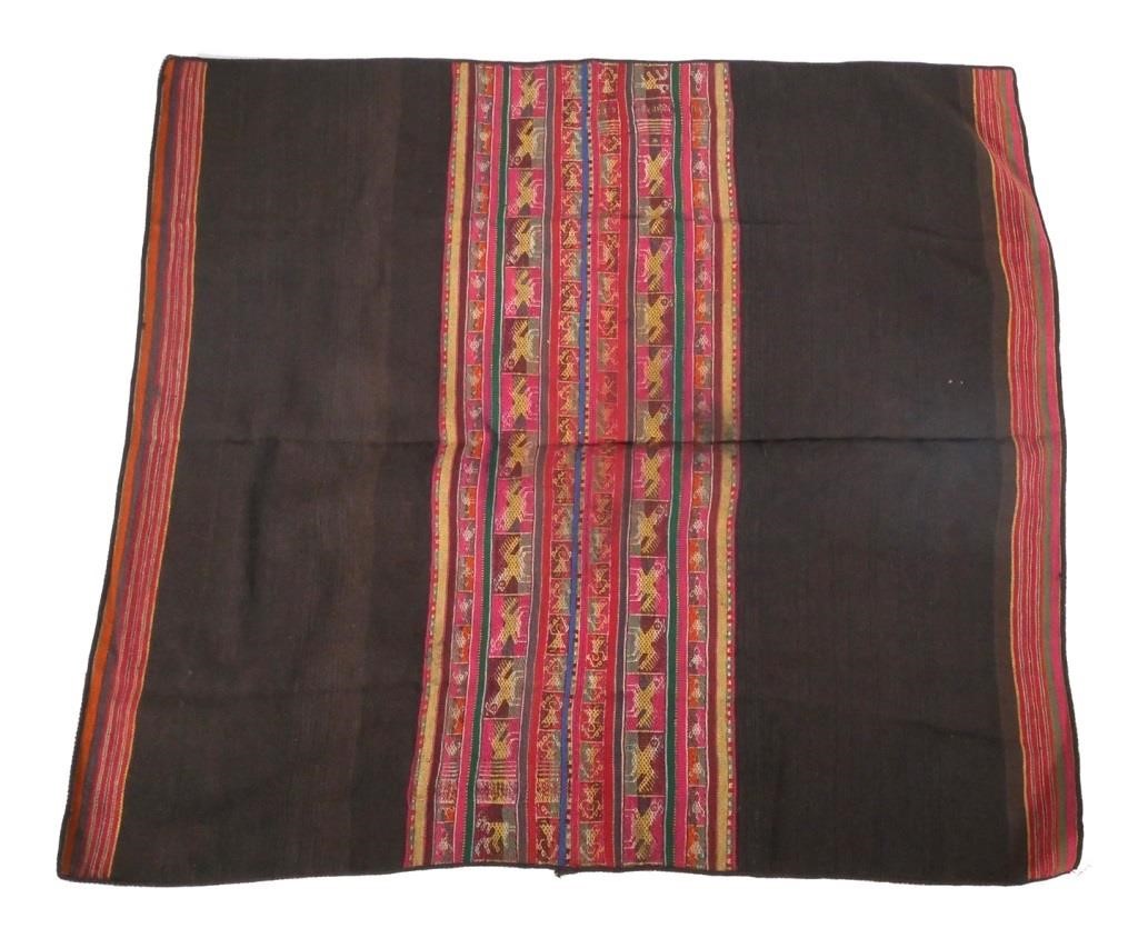 ANTIQUE BOLIVIAN TEXTILE WEAVINGOld