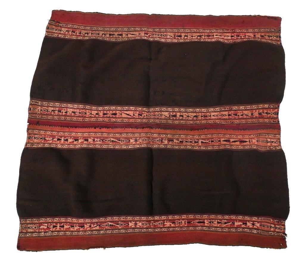 ANTIQUE BOLIVIAN TEXTILE WEAVINGOld