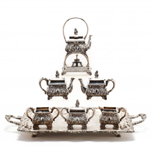 ANTIQUE BOSTON SILVERPLATE TEA