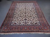ANTIQUE BOTANICAL ISFAHAN RUG