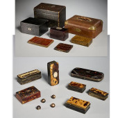 ANTIQUE BOX AND BILLFOLD COLLE
