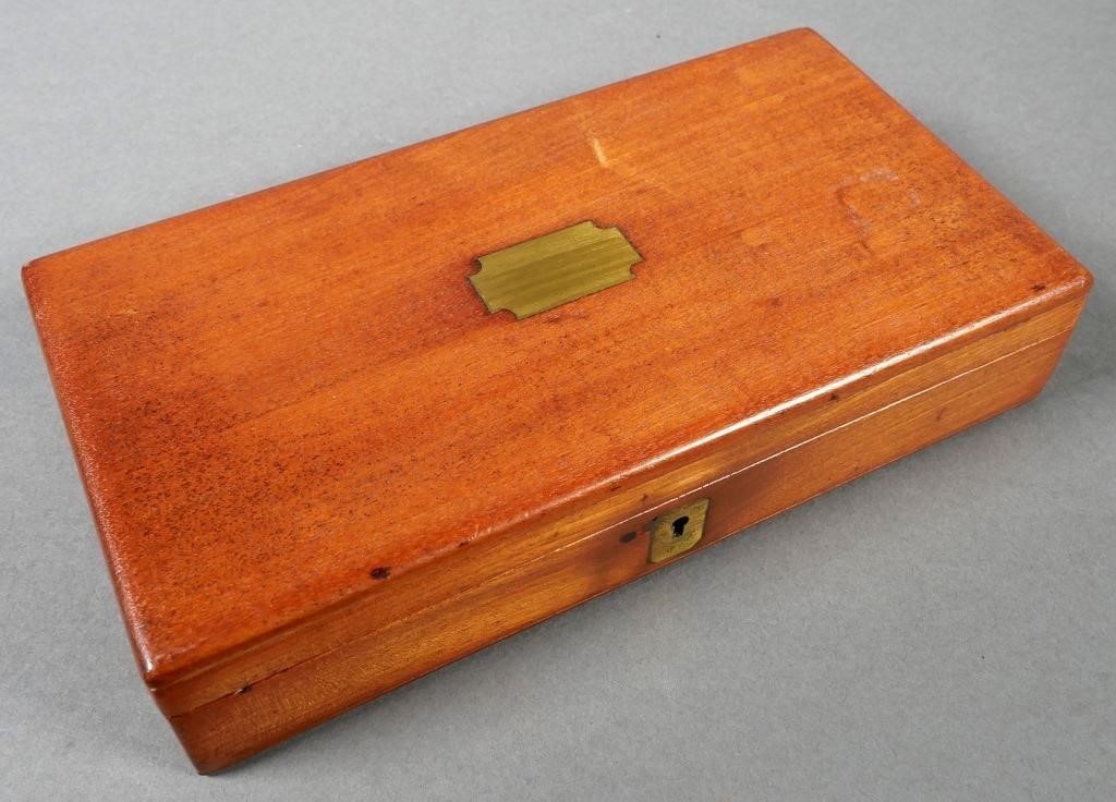 ANTIQUE BOX, POSSIBLY FOR 19C