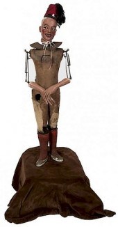 ANTIQUE BOY MAGICIAN AUTOMATON