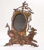 ANTIQUE BRASS COPPER FLASH DEC