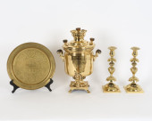 ANTIQUE BRASS GROUPING<br>Incl