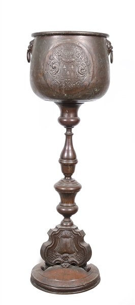 Antique brass Jacobean style