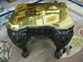Antique Brass & Metal Footman