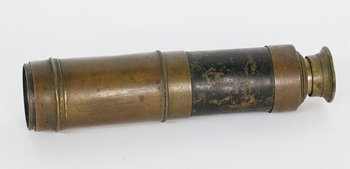 ANTIQUE BRASS SAILOR'S 3-DRAW