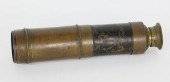 ANTIQUE BRASS SAILOR'S 3-DRAW