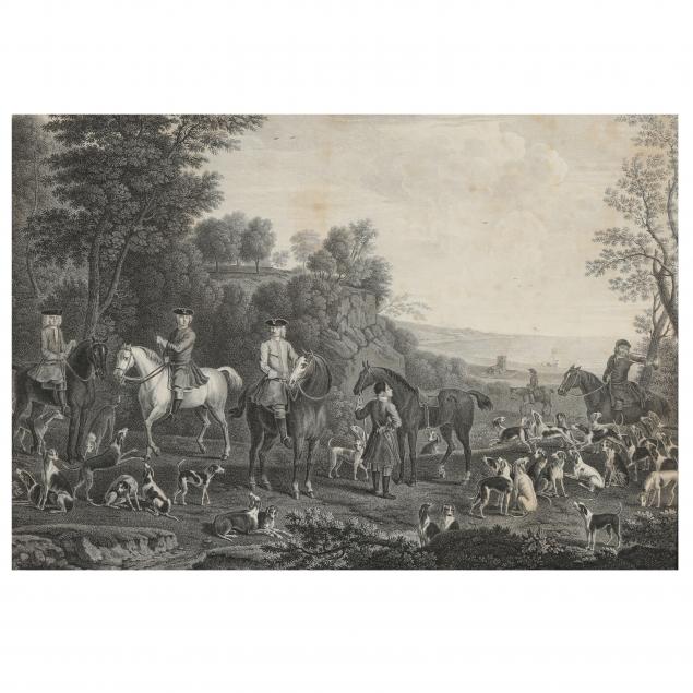 ANTIQUE BRITISH FOX HUNTING