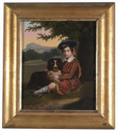 ANTIQUE BRITISH SCHOOL PORTRAI