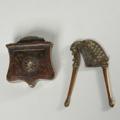 ANTIQUE BRONZE BETEL NUT CUTTE