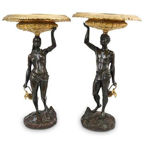 ANTIQUE BRONZE BLACKAMOOR