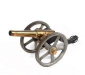 ANTIQUE BRONZE & CAST IRON SIG